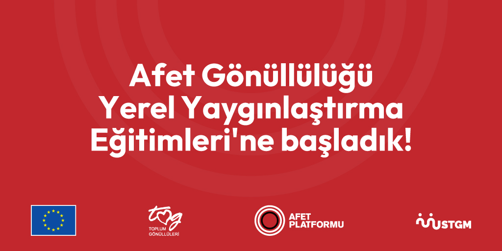 Afet Gönüllüleri Toplulukları Oluşturmak